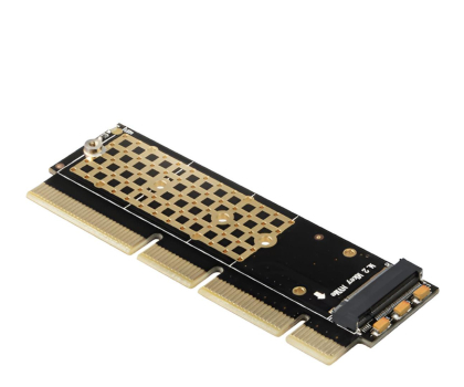 Akcesoria AXAGON PCEM2-1U PCI-E 3.0 16x - M.2 SSD NVMe, 80mm SSD, low profile
